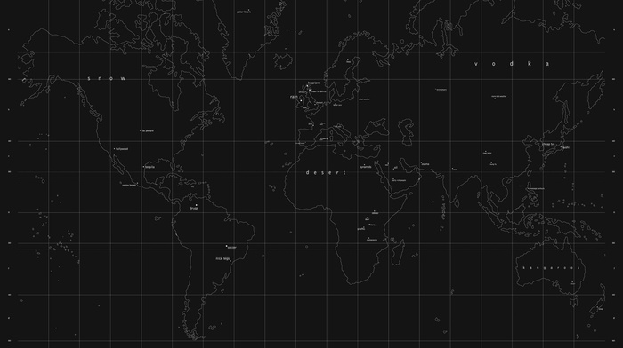 map, world map