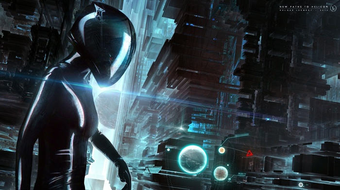 futuristic, landscape