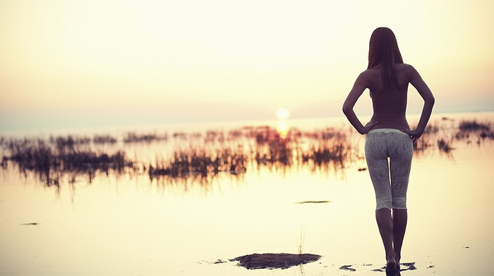 girls, nature, girl