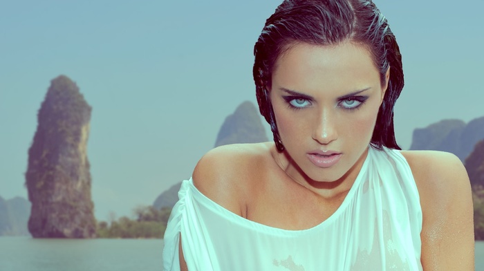 brunette, girl