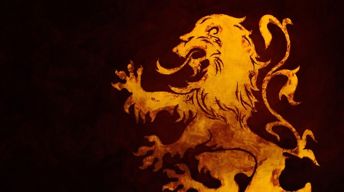 Game of Thrones, House Lannister, lion, sigils