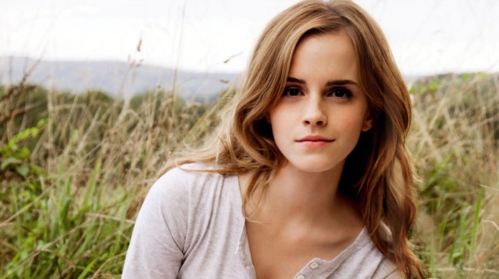 girl, blonde, Emma Watson, actress