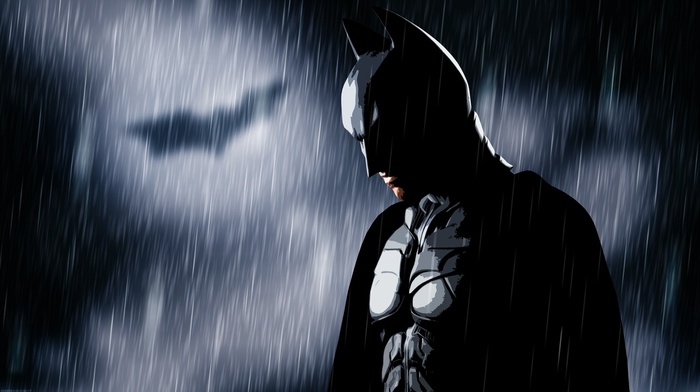 rain, MessenjahMatt, people, Batman, Bat signal