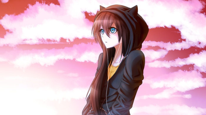 original characters, anime girls, anime