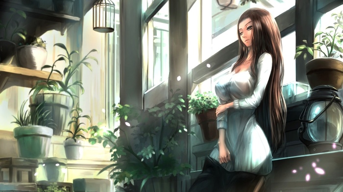 anime girls, anime, original characters
