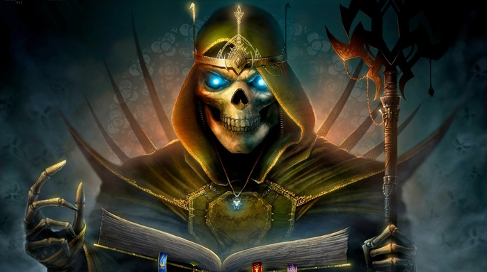 fantasy art, death, Heroes of Might and Magic