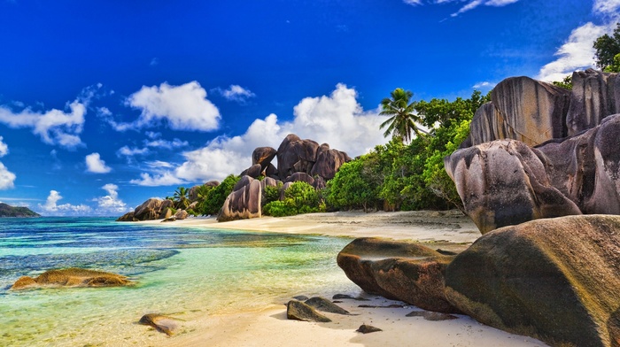 beach, landscape