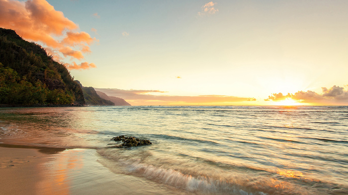 ocean, nature