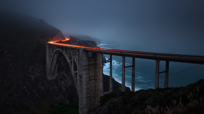 bridge, nature