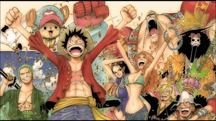 One Piece, anime, Tony Tony Chopper, Sanji, Brook, Nami, Roronoa Zoro, Nico Robin, Usopp, Monkey D. Luffy
