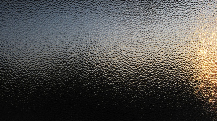 texture, water on glass, sunlight