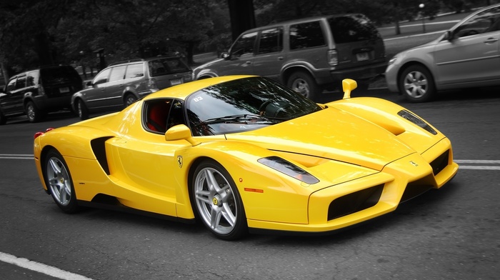 cars, ferrari, road