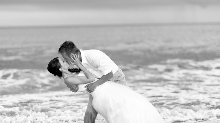 necklace, beach, love, sea