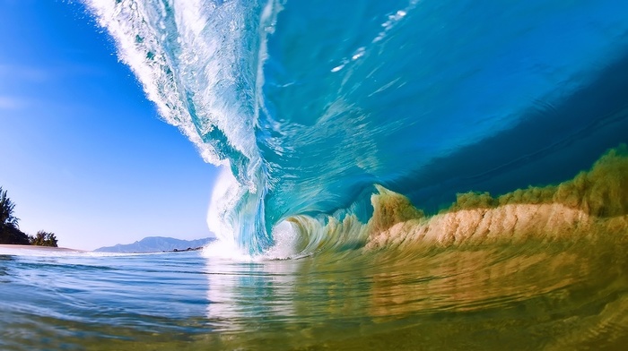surf, waves, nature