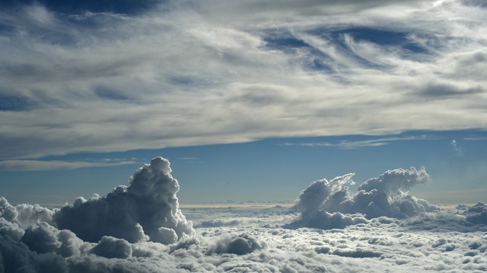 clouds, wind, sky, stunner