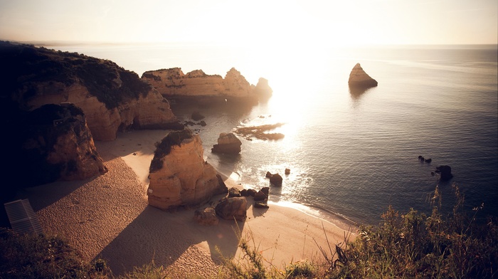 sunrise, beach