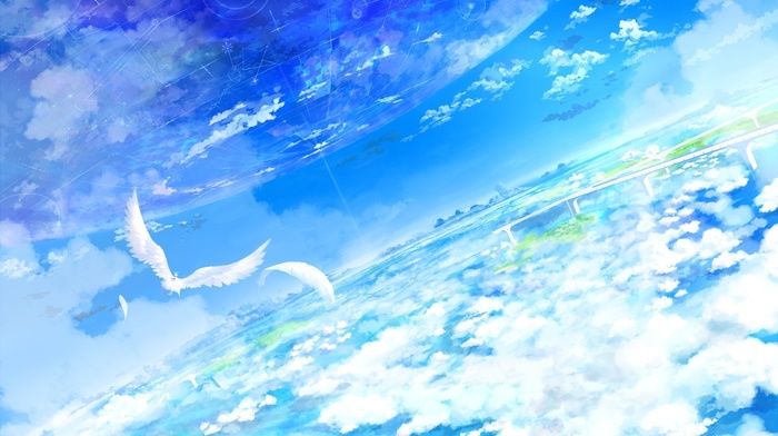 fantasy art, sky