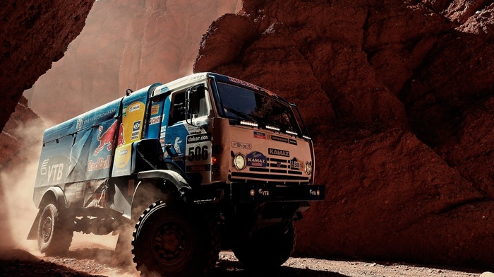 Dakar, car, Rally Truck