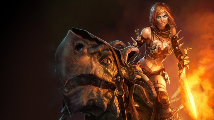 Golden Axe, fantasy art