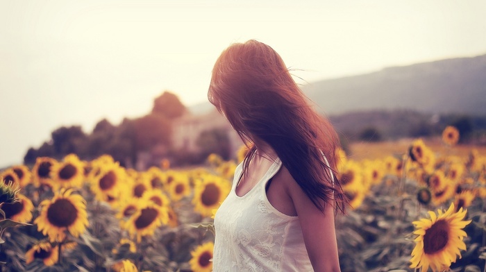 girl, girls, field