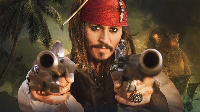 Pirates of the Caribbean, Jack Sparrow, pirates, Johnny Depp