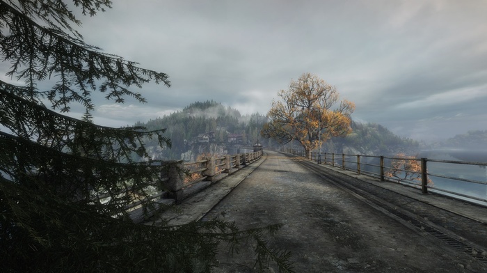The Vanishing of Ethan Carter, video games, landscape, bridge