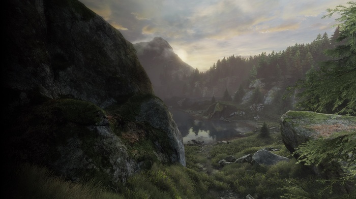 video games, The Vanishing of Ethan Carter, landscape