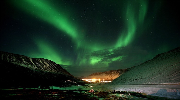 aurorae, nature, sky