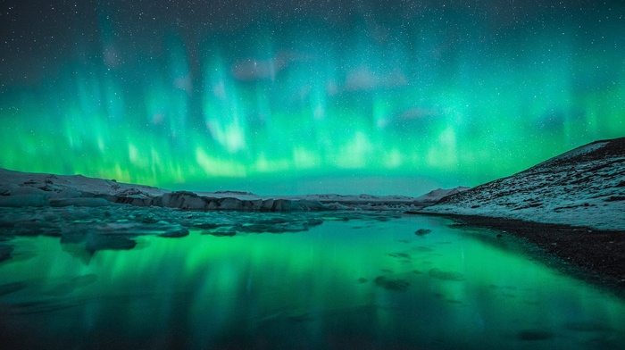 sky, aurorae, nature