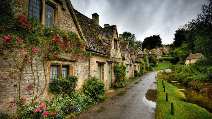 street, stunner, flowers