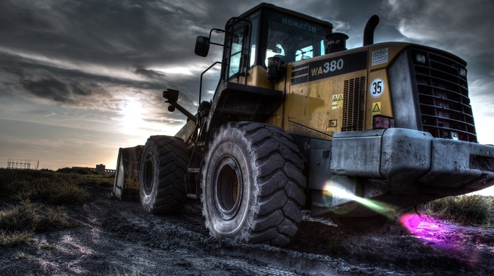 construction vehicles, front end loader