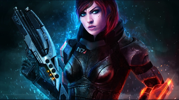 Bioware, Commander Shepard, Mass Effect, Jane Shepard