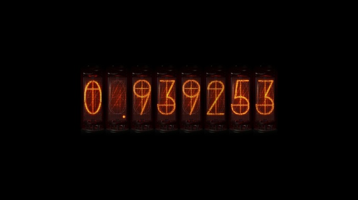 Nixie Tubes, time travel, steinsgate, Divergence Meter, anime