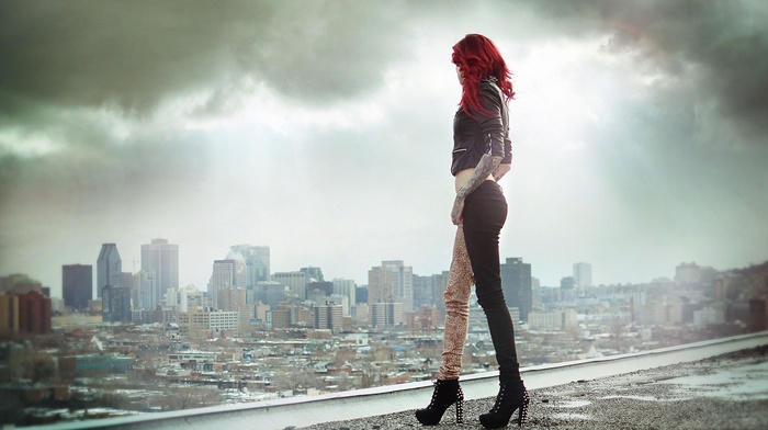 redhead, city