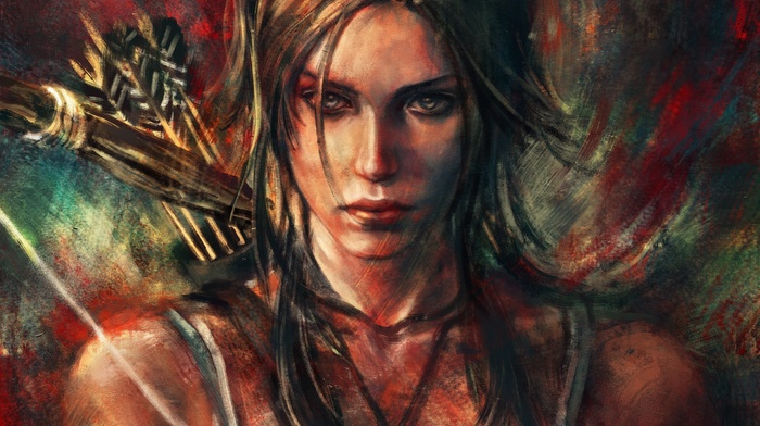 Lara Croft, archers, alicexz, Tomb Raider