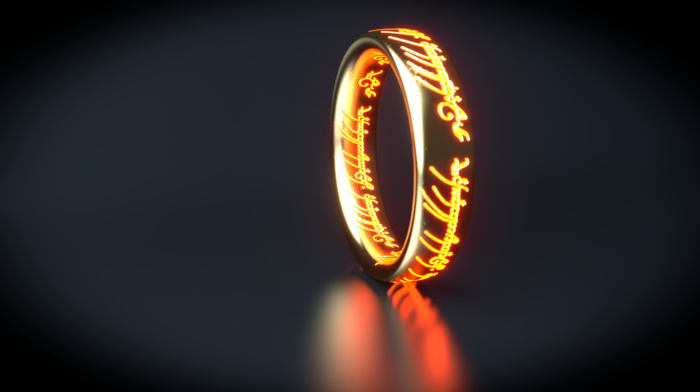 the one ring, rings, The Lord of the Rings