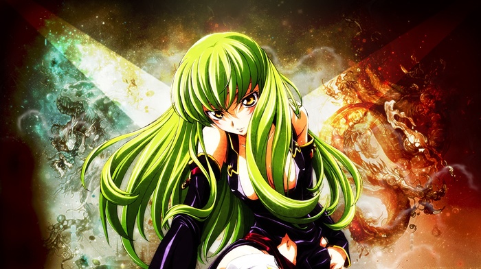 Code Geass, C.C., anime, anime girls