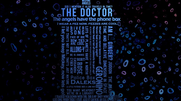 The Doctor, quote, typography, humor, time travel, Doctor Who, tardis