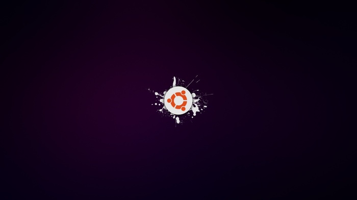 technology, minimalism, Ubuntu