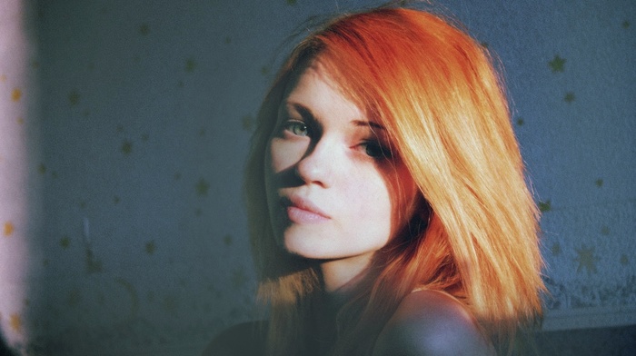 girl, redhead
