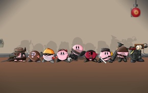 video games, Team Fortress 2, Kirby