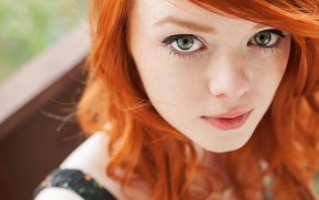 girl, redhead
