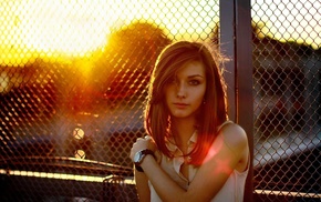 redhead, girl