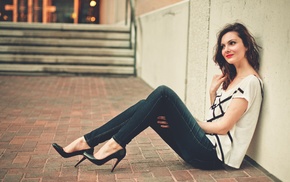 girl, model