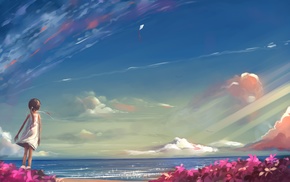 nature, anime, sky