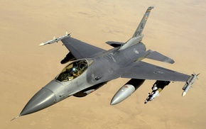 aircraft, sky, desert