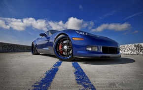 cars, blue, wallpaper