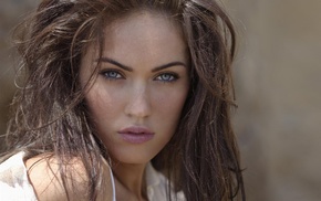 face, blue eyes, freckles, girls