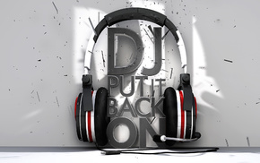 DJ, music, headphones