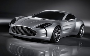 cars, Aston Martin, reflection